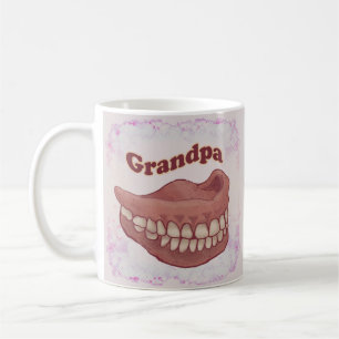 False Teeth Grandpa Coffee Mug