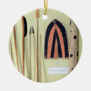 False weapons from the Tomb of of Nakhti, Middle K Ceramic Tree Decoration