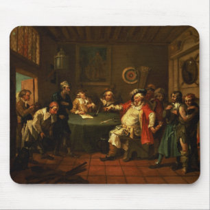 Falstaff Examining his Recruits from Henry IV Mouse Mat