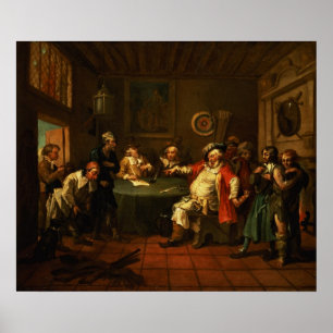 Falstaff Examining his Recruits from Henry IV Poster