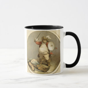 Falstaff with the Body of Hotspur, c.1786 (oil on Mug