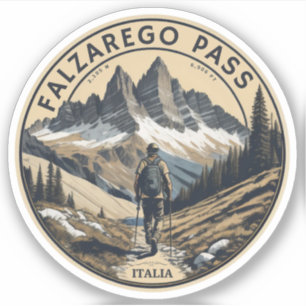 Falzarego Pass high mountain pass Belluno Italy