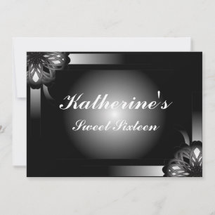 Fame Spot Light Sweet Sixteen -Customise Invitation