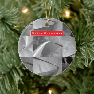 Famed Gateway to the West Arch Ceramic Tree Decoration