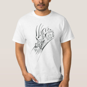 Familar Black White Abstract Tribal Tattoo Art T-Shirt