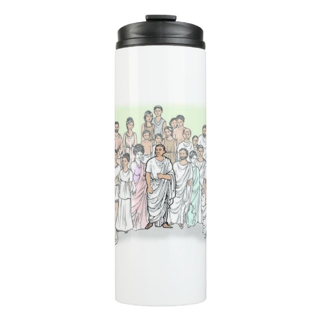 Familia Caecilii Thermal Tumbler (Front)