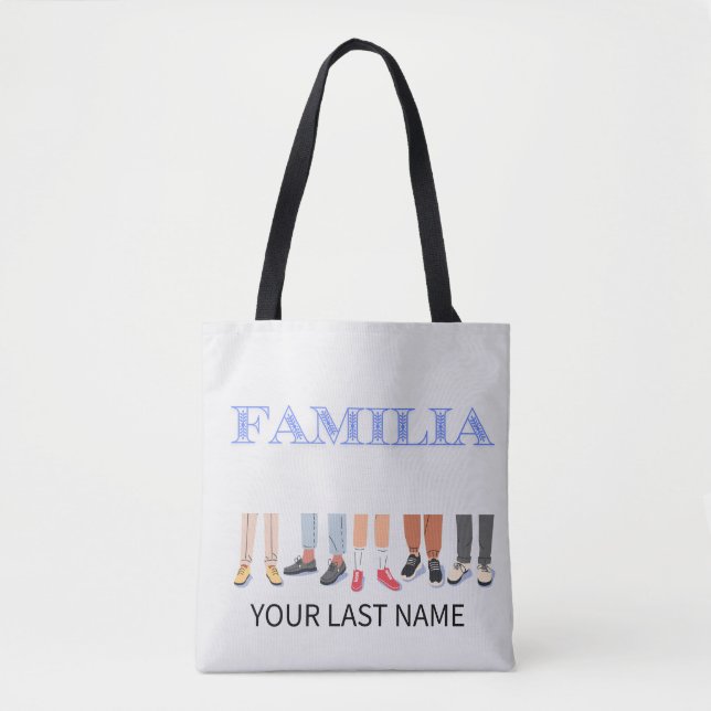 Familia welcome watch tote bag (Front)