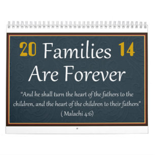 Families are Forever Calendar