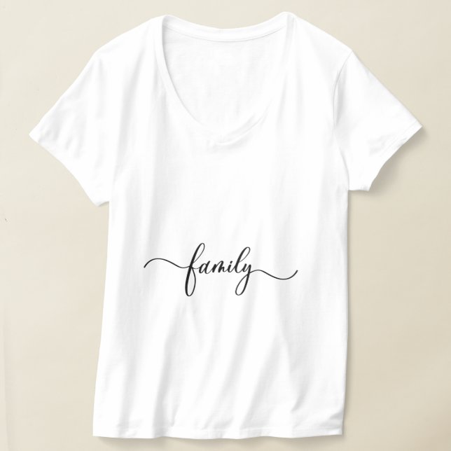 famille T-Shirt (Laydown)