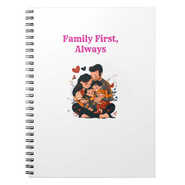 Familly First Notebooks  (Front)