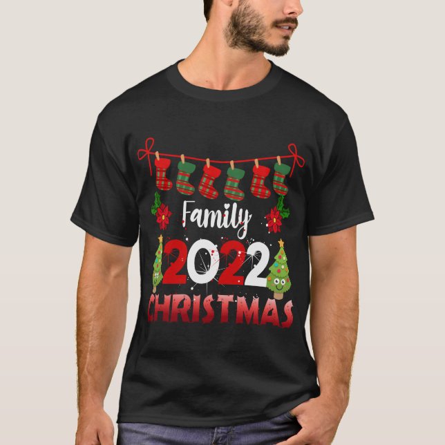 Family 2022 Christmas T-Shirt (Front)