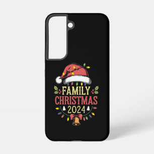 Family 2024 Christmas Matching Outfits Team Santa  Samsung Galaxy Case