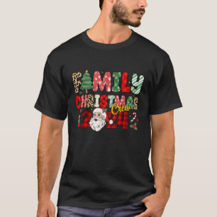 Family 2024 Christmas Matching Outfits Team Santa  T-Shirt