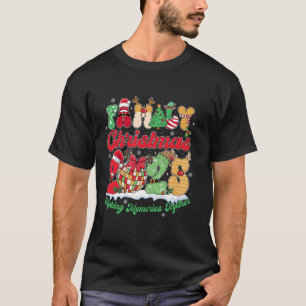 Family 2025 Christmas Team Santa Elf Squad Matchin T-Shirt