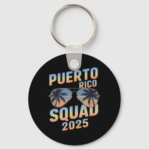 Family 2025 Matching Puerto Rico Family Trip Vacat Key Ring
