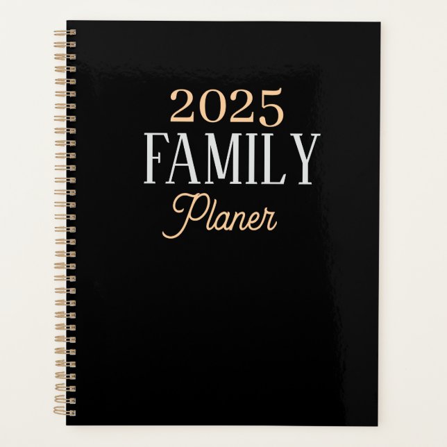 Family 2025 Planner (Front)