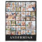 Family 33 Photo Collage Personalized Name Black