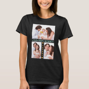 Family 3 Photo Collage Best Mum Ever Mother's Day T-Shirt