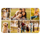 Family 5 Photo Collage Name