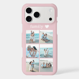 Family 6 Photo Blush Pink