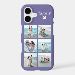 Family 6 Photo Purple