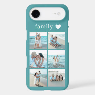 Family 6 Photo Teal