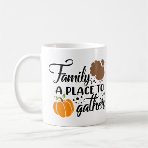 Family a Place to Gather Personalised Coffee Mug