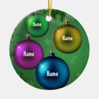 Family Afar (customisable) Ceramic Tree Decoration