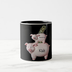 Family Affair Two-Tone Coffee Mug
