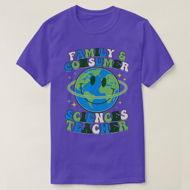 Family and Consumer Science Facs Teacher day Back  T-Shirt (Design Front)