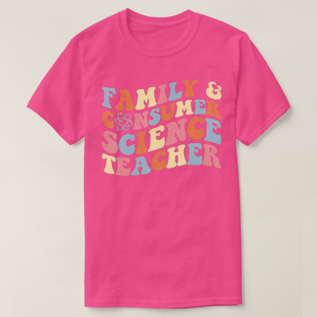 Family and Consumer Science Facs Teacher Retro   - T-Shirt (Design Front)