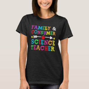 family and consumer science teacher Facs Back To S T-Shirt