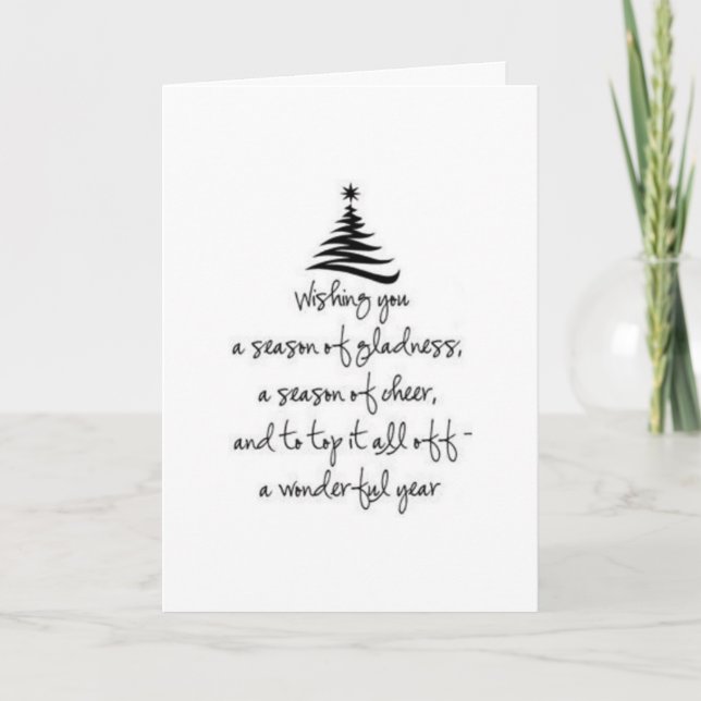 FAMILY AND FRIEND "ARE HELD SO DEAR" AT CHRISTMAS CARD (Front)