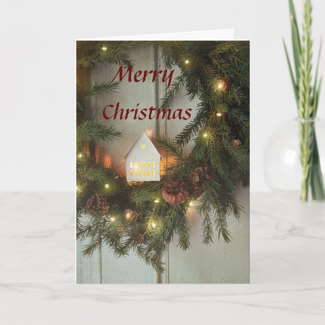 FAMILY AND FRIEND "ARE HELD SO DEAR" AT CHRISTMAS CARD (Front)