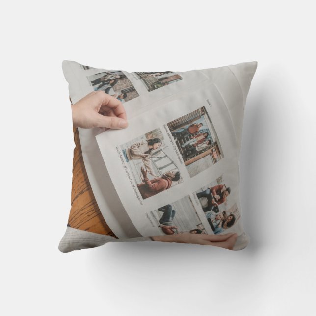 Family and Friends  Photo Cushion (Back)