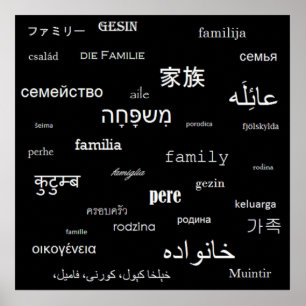 'Family' around the world Poster