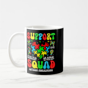 Family Au Support Au Awareness Squad Sped Teacher Coffee Mug