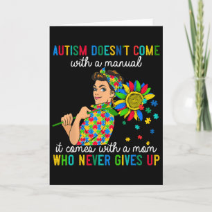 Family Autism Awareness Month Doesn't Come With A  Card