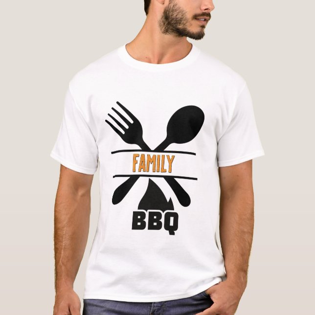 Family BBQ T-Shirt (Front)