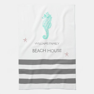 Seahorse Tea Towel Seahorses Gifts 