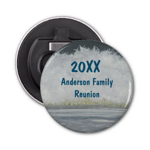 Family Beach Reunion Ocean Annual Summer Vacation Bottle Opener