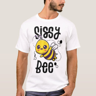 Family Bee Sister Sis Birthday First Bee Day Outfi T-Shirt