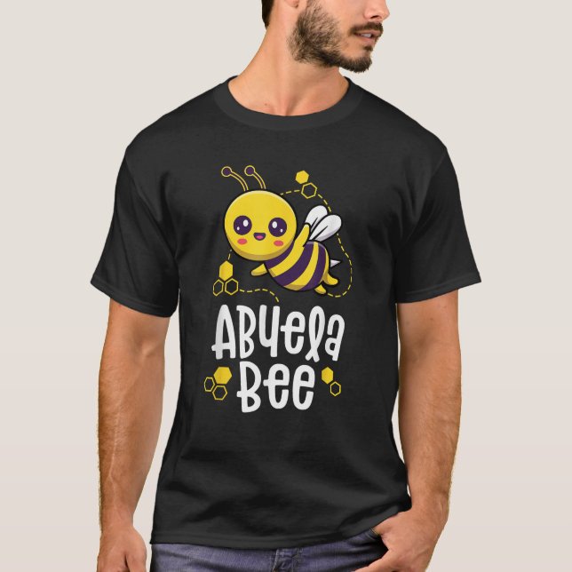 Family Bees Abuela Latina Spanish Birthday Outfit  T-Shirt (Front)