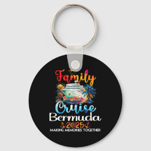 Family Bermuda Cruise Trip Vacation Bermuda Family Key Ring