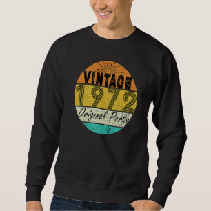 Family Birthday Retro Vintage Graphic 50th Birthd Sweatshirt