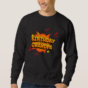 Family Birthday Squad Matching Design Celebrate Bd Sweatshirt