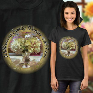 Family Blooms with Love Spring Flowers PCM1 T-Shirt