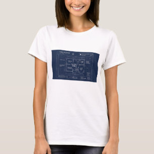 Family Blueprint Baby Announcement T-Shirt