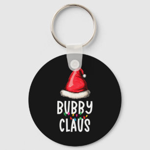 Family Bubby Claus Christmas Santa's Pajama Matchi Key Ring