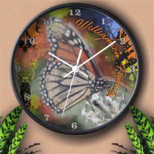 Family Butterfly PV02 Clock